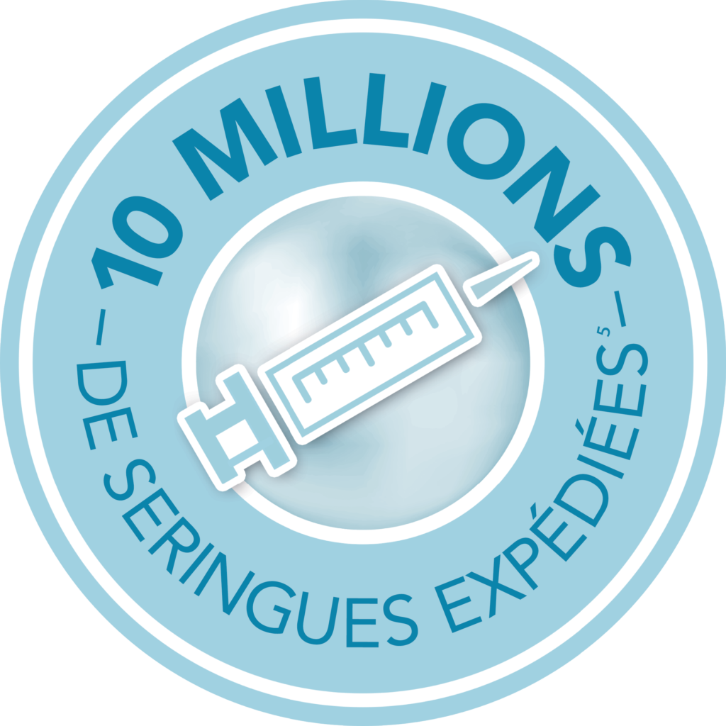 10 millions de seringues expédiées